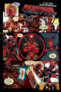 plakat Deadpool (panele)