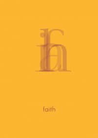 Faith - plakat