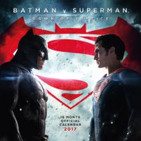 Batman vs Superman Dawn of Justice - oficjalny kalendarz 2017