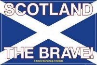 Szkocja the brave - plakat