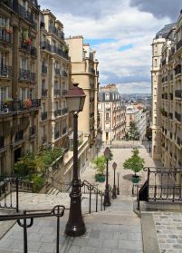 Paris Montmartre - fototapeta