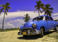 Kuba, limuzyna I - fototapeta