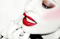 Sexy lipstick - fototapeta