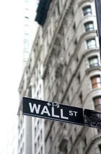 Wall Street, znak - fototapeta