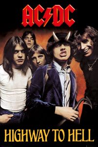 plakat muzyczny AC/DC Highway To Hell