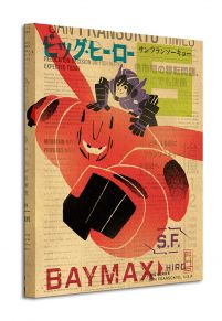 Wielka Szóstka (Hiro & Baymax) - Obraz na płótnie