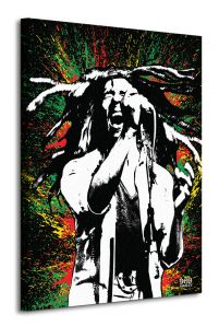 Obraz 30x40 przedstawia Boba Marleya