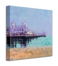 Perspektywa obrazu na płótnie przedstawiającego molo w Brighton