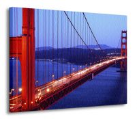 San Francisco, Golden Gate - Obraz na płótnie