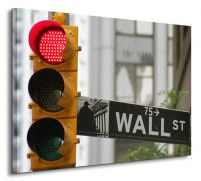 New York, Wallstreet, Stock Exchange - Obraz na płótnie