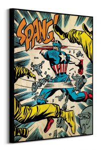 Captain America (Spang) - Obraz