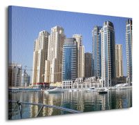 Dubai Marina Buildings - Obraz na płótnie