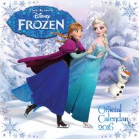 Disney Frozen Anna i Elsa - kalendarz 2016 r.