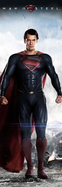 plakat na ścianę z postacią superbohatera - Supermana