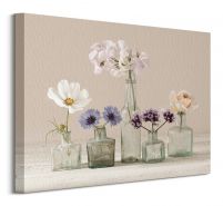 kolekcja kwiatów II - Obraz na płótnie