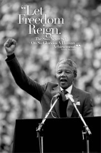 Nelson Mandela - plakat