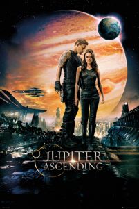 plakat filmowy Jupiter Ascending z milą kunis i Channing Tatum