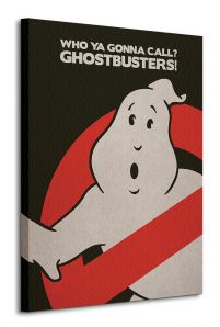 Obraz na płótnie przedstawia logo Ghostbusters