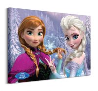 Frozen (Anna & Elsa Woods) FRENCH - Obraz na płótnie