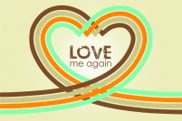 Love me again - plakat