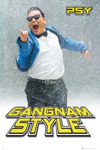 Plakat Psy Gangnam style