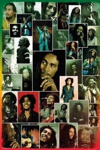 Bob Marley - Zdjęcia Kolaż - plakat