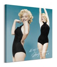 Marilyn Monroe (All My Love) - Obraz na płótnie 85x85 cm