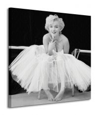 Marilyn Monroe (Ballerina) - Obraz na płótnie o wymiarach 85x85 cm