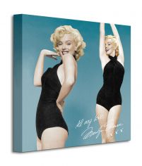 Marilyn Monroe (All My Love) - Obraz na płótnie