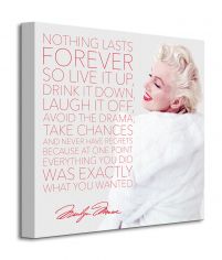 Marilyn Monroe nic nie trwa wiecznie - obraz