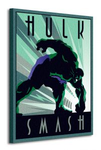 Obraz o wymiarach 60x80 przedstawiający Hulka
