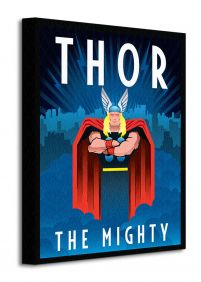 postać komiksowa Thor na płótnie 30x40