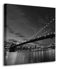 perspektywa obrazu na płótnie z brooklyn bridge