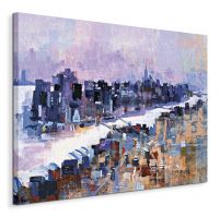 New York, Manhattan Island - Obraz na płótnie 60x80 cm