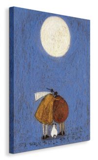 Spacer Doris przy blasku księżyca obrazek na ścianę