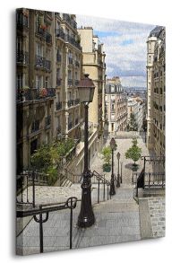 Paryż, Montmartre - Obraz na płótnie