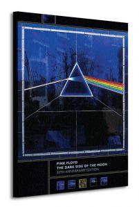 Obraz na płótnie przedstawia okładkę albumu grypu Pink Floyd