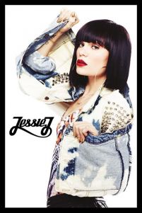 plakat z piosenkarką Jessie J