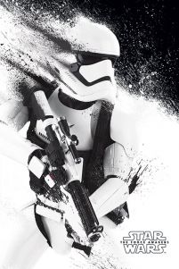 Star Wars Force Awakens VII Stormtrooper - plakat