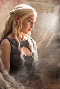Gra o tron Daenerys Targaryen - plakat