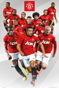 zawodnicy zespołu Manchester United w sezonie 2013/2014