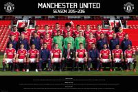 Manchester United - Drużyna 15/16 - plakat