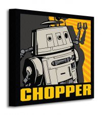 Robot Chopper z Gwiezdnych wojen Obraz na ścianę