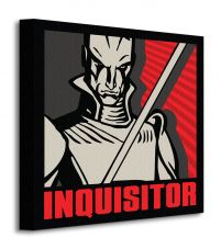 Postać Inquisora z gwiezdnych wojen na płótnie 30x30 cm