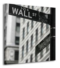 Wall street - obraz na płótnie