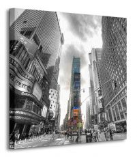 Times Square Silver New York - obraz na płótnie