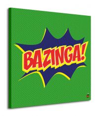 The Big Bang Theory Bazinga Icon - obraz na płótnie