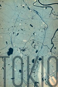 Tokio - Artystyczna mapa