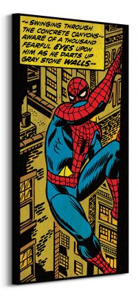 Obraz na płótnie Spider-man 50x100 cm