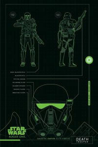 Star Wars Rogue One Death Trooper - plakat